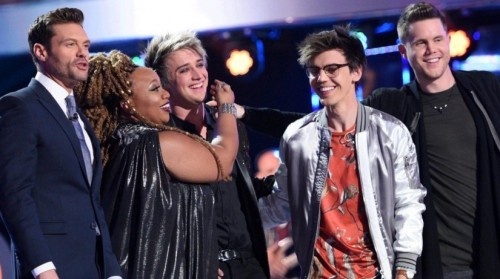 Lo dien 3 thi sinh vao chung ket American Idol mua cuoi hinh anh