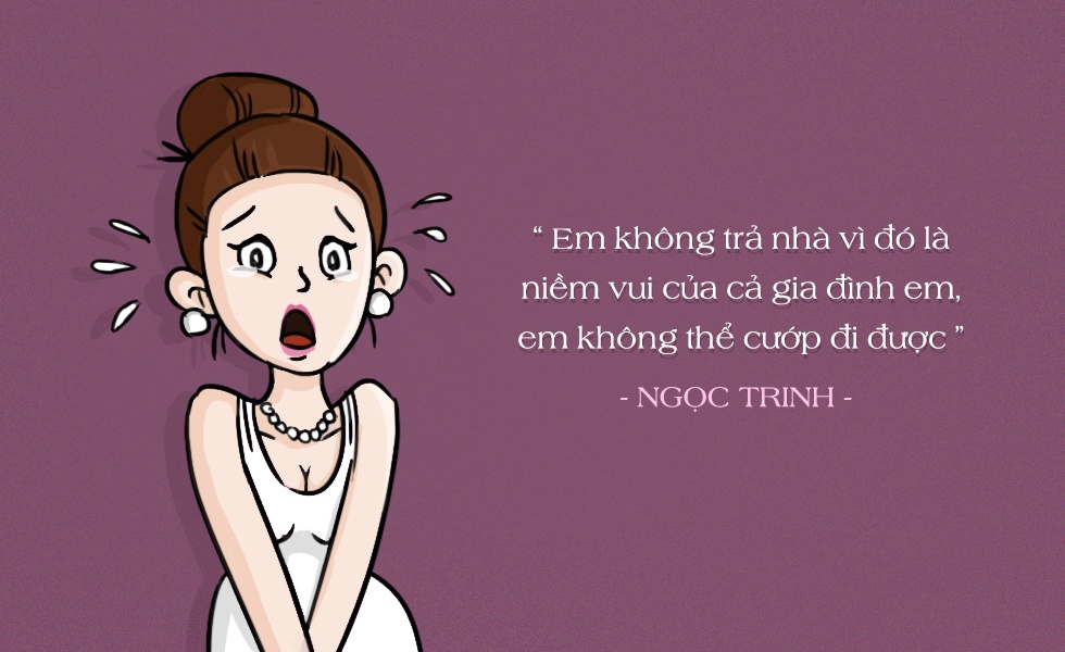Hi hoa phat ngon kho quen cua Ngoc Trinh tu 'Vong eo 56' hinh anh