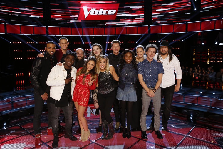 Top 12 The Voice My lo dien sau vong Playoff hinh anh