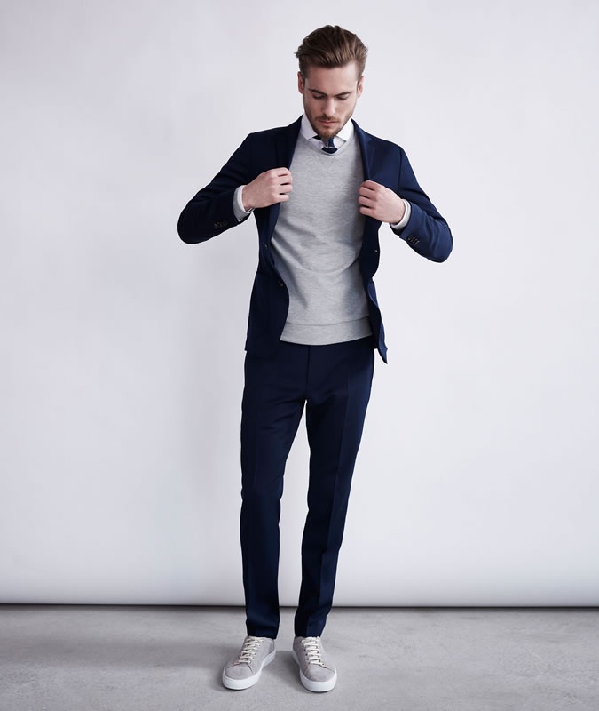 Diện suit cùng sneakers ảnh 3 Dien suit cung sneakers anh 3