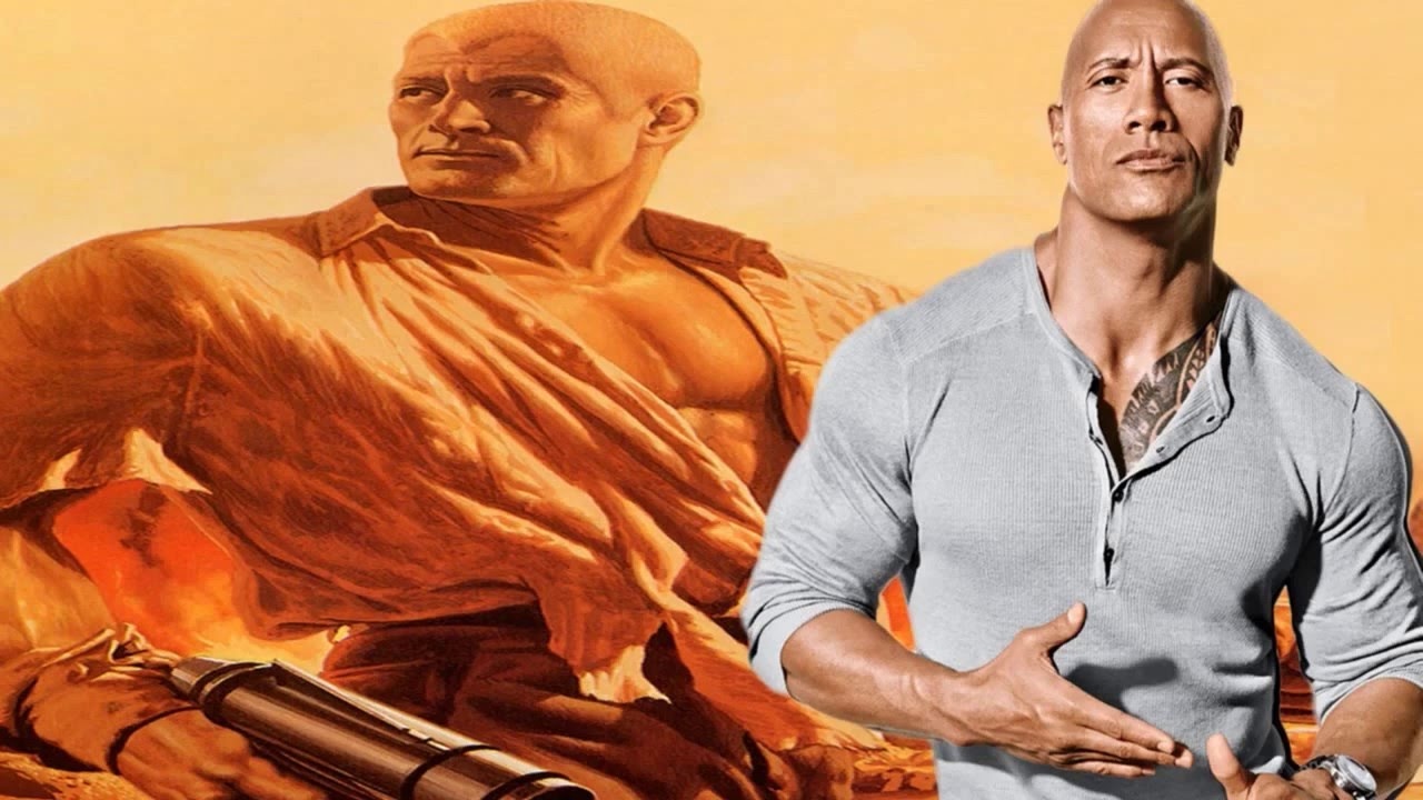 Dwayne Johnson dong phim sieu anh hung hinh anh