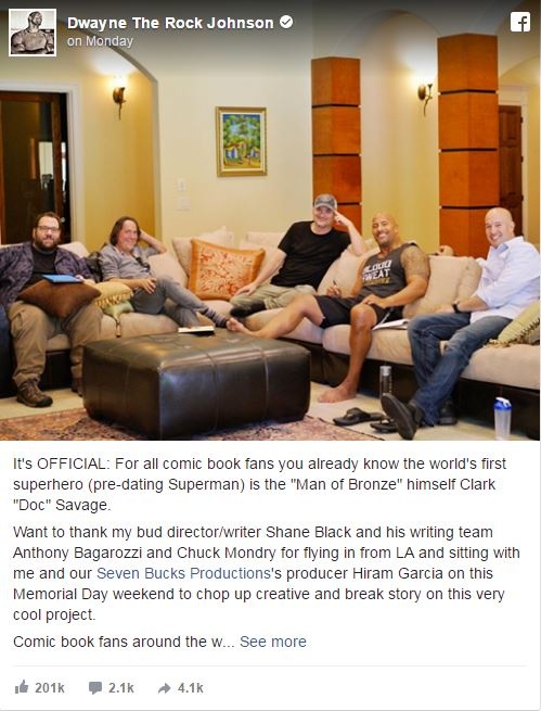 The Rock dong phim sieu anh hung anh 2