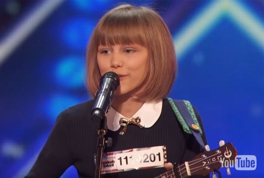 Thi sinh nhi American’s Got Talent hat hon Taylor Swift hinh anh