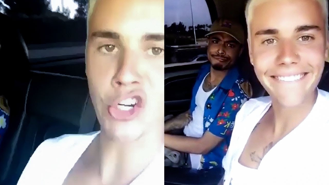 Justin Bieber gia giong Miley Cyrus hinh anh