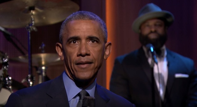 ông Obama hát trên truyền hình  ảnh 1 ong Obama hat tren truyen hinh anh 1