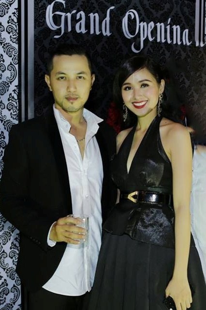 Tâm Tít và Thế Bảo thuở còn mặn nồng.