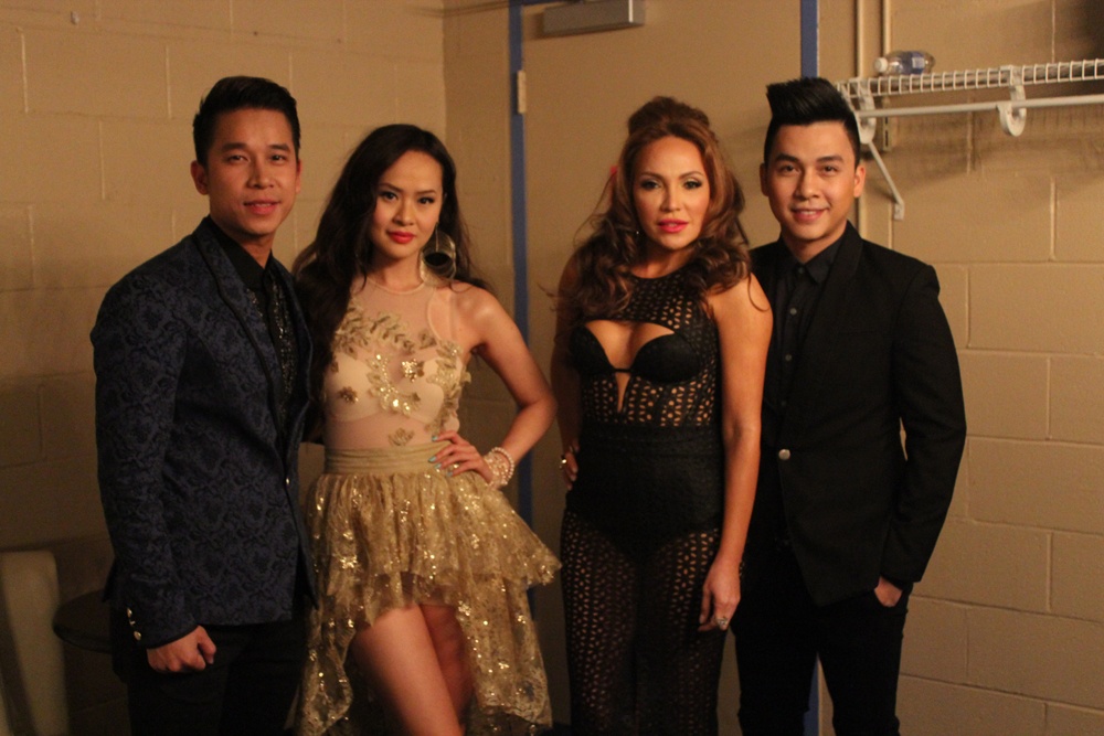 Có mặt tại Las Vegas, The Men trình diễn những ca khúc đã làm nên tên tuổi của nhóm trong thời gian qua như: Anh sợ mất em, Nếu là anh, Gọi tên em trong đêm.