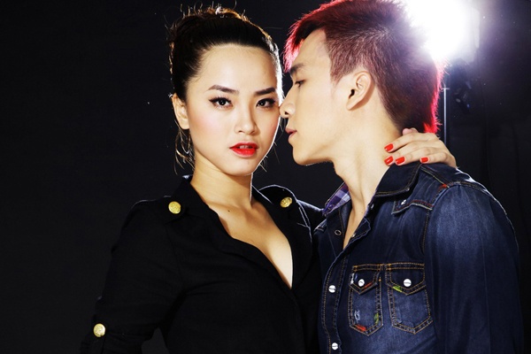 Ban gai moi cua Tien Dung bi nem da vi MV cua Hai Bang hinh anh