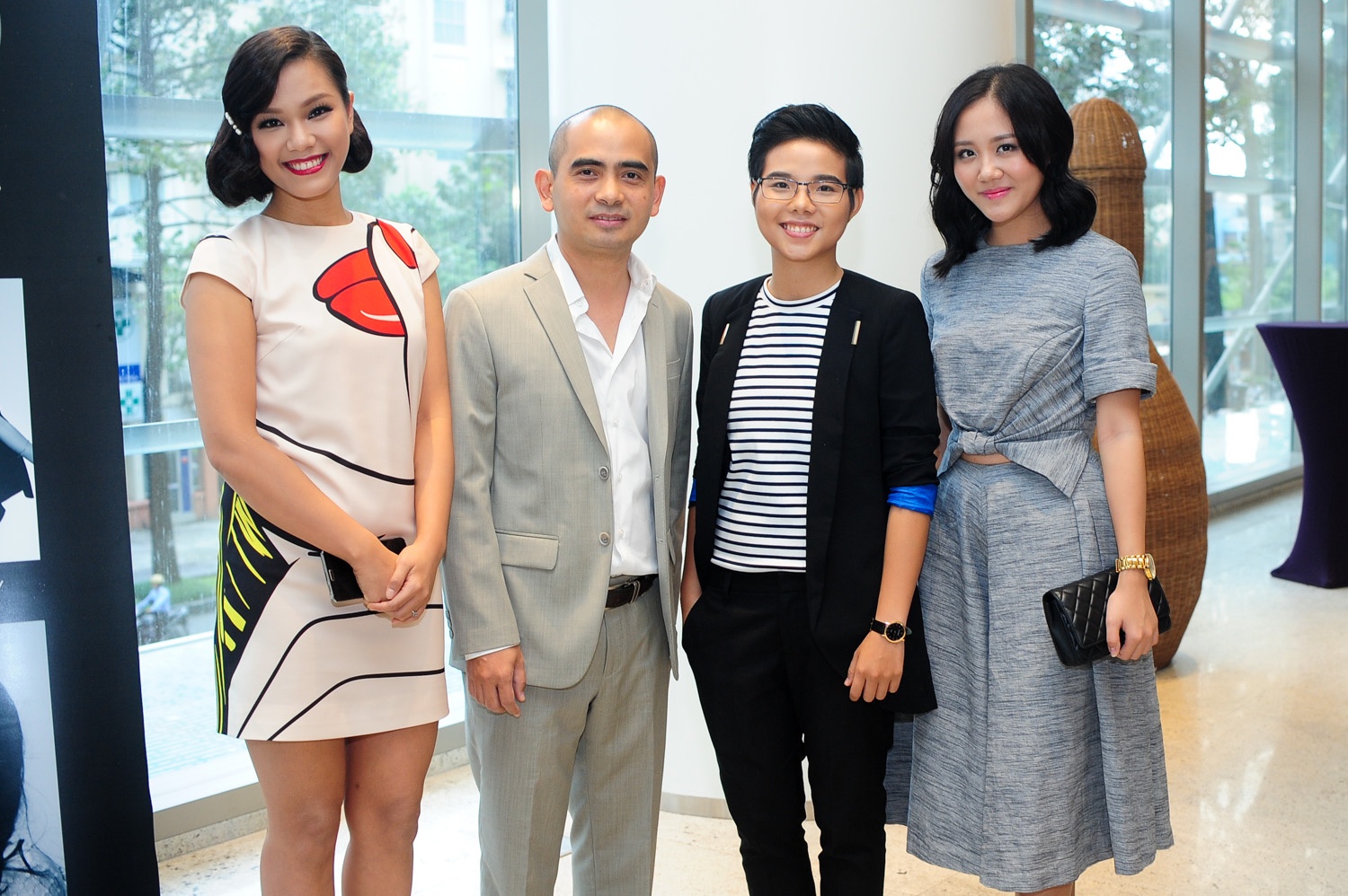 Duc Tri muon ton vinh Van Mai Huong, Phuong Vy hinh anh