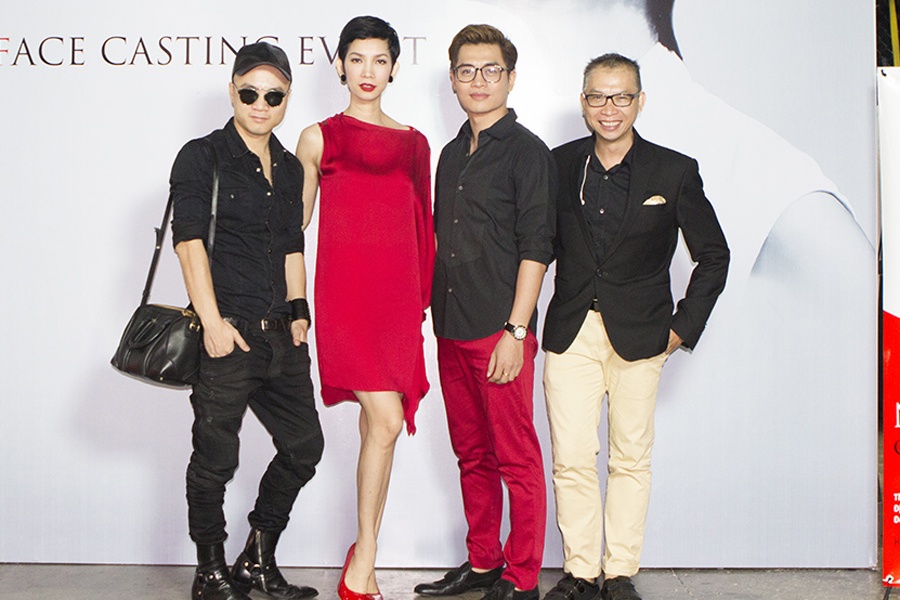 Xuan Lan lam host chuong trinh tuyen chon nguoi mau moi hinh anh