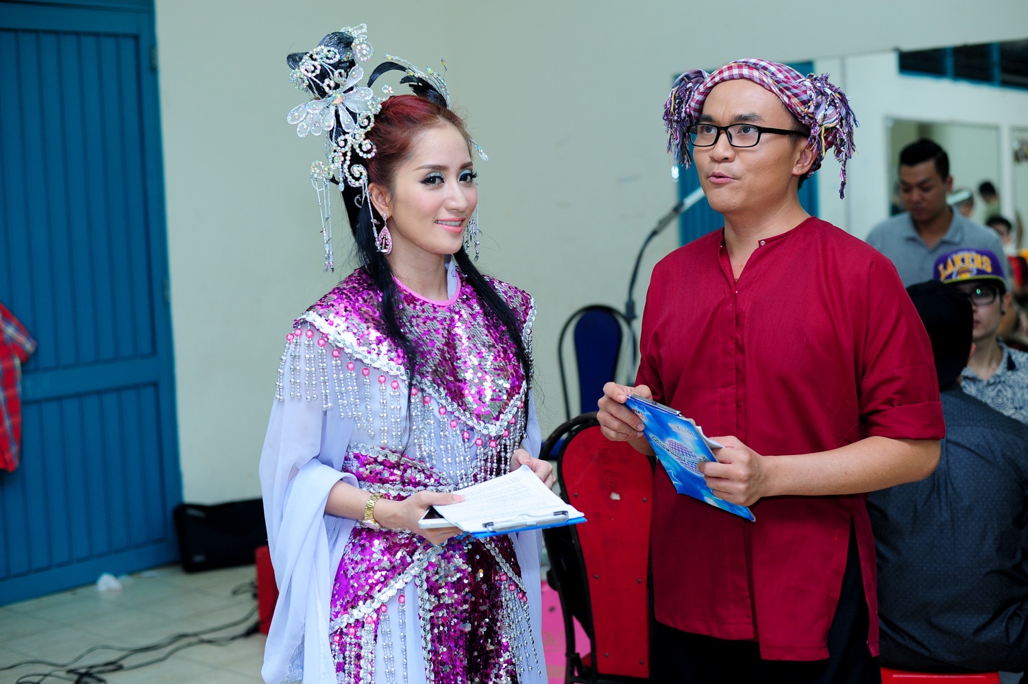 Khanh Thi - Dai Nghia lam Hang Nga, chu Cuoi trong BNHVN hinh anh