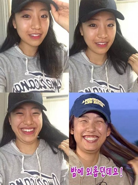 Nụ cười thả ga không lẫn vào đâu được của Lee Hyori được fan