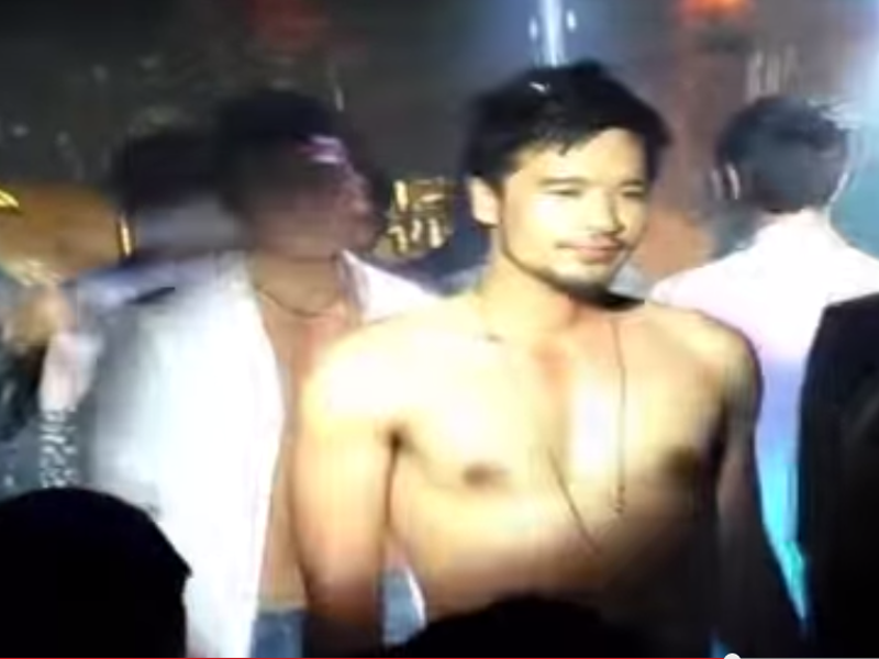 Chong sap cuoi cua Ngoc Lan lo clip coi tran dien o bar gay hinh anh