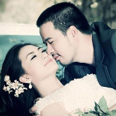 Hình ảnh đẹp của Lan Ngọc và Thanh Tài khi còn quen nhau.