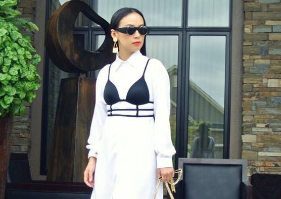 MC Huyen Ny va nhung set do dam chat fashionista hinh anh