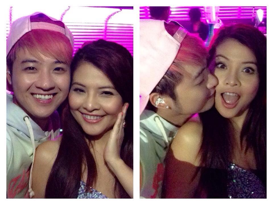 Thanh Duy chia sẻ hình ảnh chụp chung với ca sĩ Tố Như trên trang cá nhân.