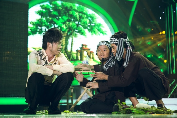 Gia Bao – Thuy Uyen hoa than thanh Hoai Linh hinh anh