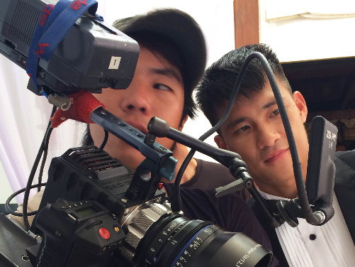 Cong Vinh lan dau dong clip ca nhac cua Thuy Tien hinh anh