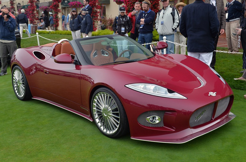 Sieu xe Ha Lan Spyker B6 Venator Spyder he lo hinh anh