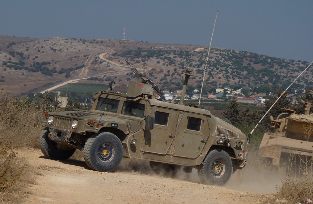 Kham pha nhung chiec Hummer H1 cua quan doi Israel hinh anh