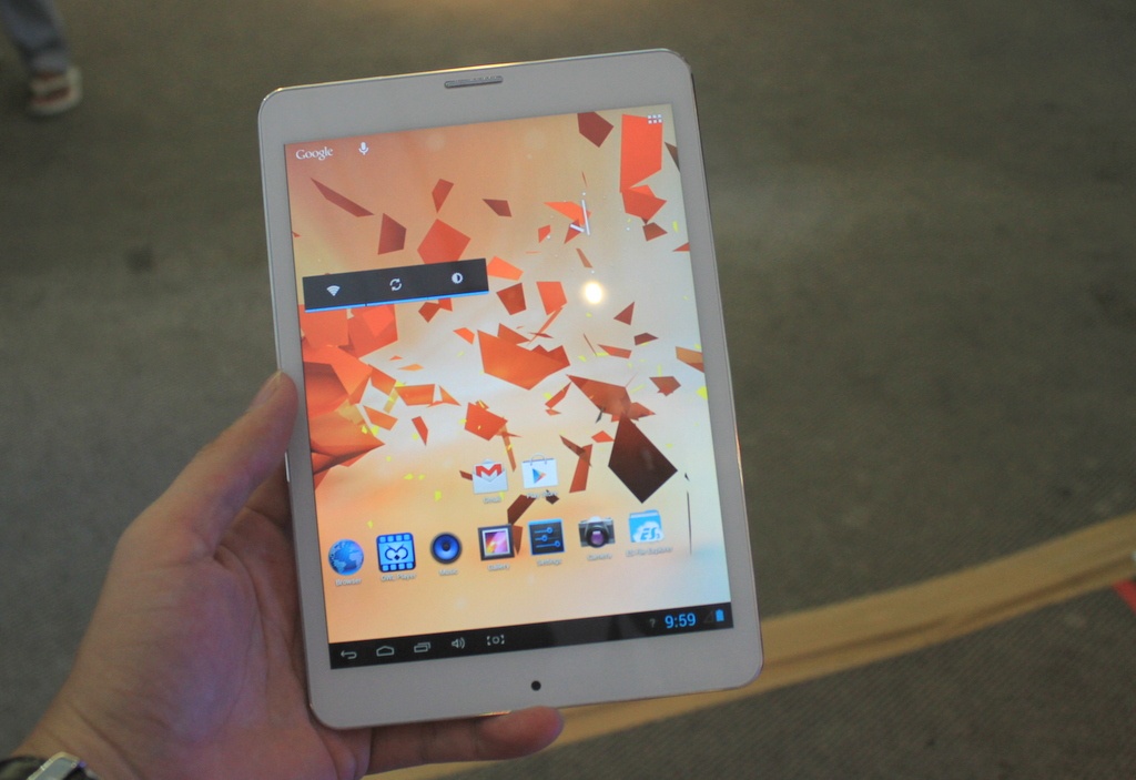 iPad Mini nhai tai trien lam VCW 2013 hinh anh