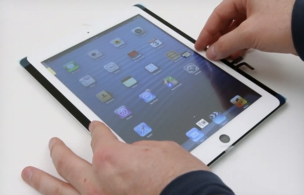 Clip chi tiet ve bo khung iPad 5 hinh anh