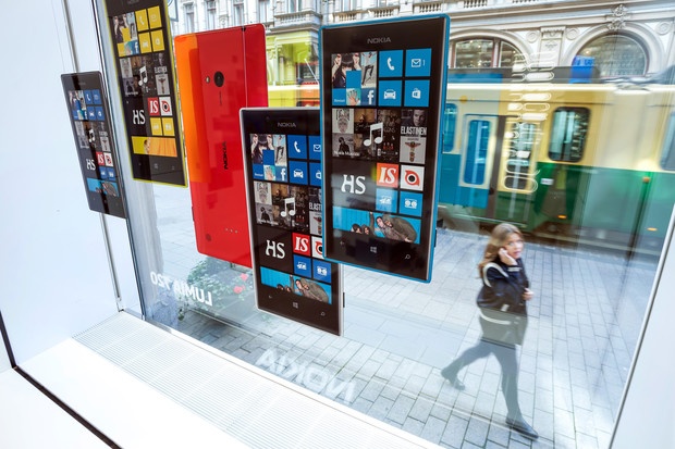 Phan Lan tiec thuong bieu tuong Nokia hinh anh