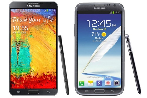 Galaxy Note III vuong hon va mat sau bang da hinh anh