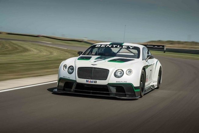 Bentley chuan bi trinh lang Continental GT3 cuc doc hinh anh