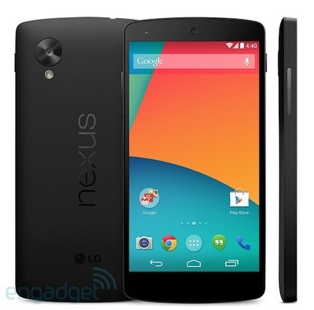 Nexus 5 lang le xuat hien tren Google Play, gia 349 USD hinh anh