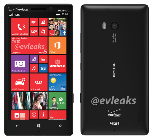 Lo Lumia 929 - ban mini cua phablet Lumia 1520 hinh anh