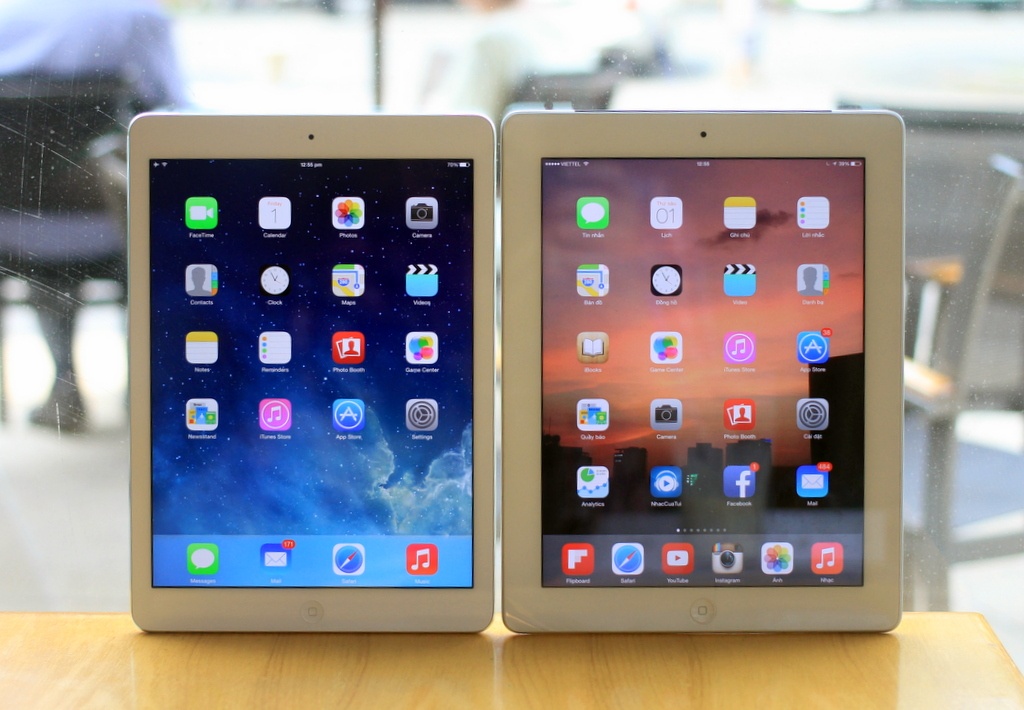 iPad Air so dang iPad 3: Nhieu thay doi trong thiet ke hinh anh