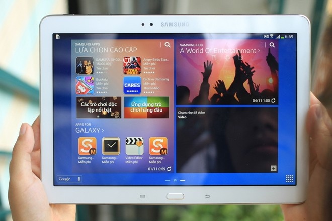 Trai nghiem nhanh Galaxy Note 10.1 phien ban 2014 hinh anh