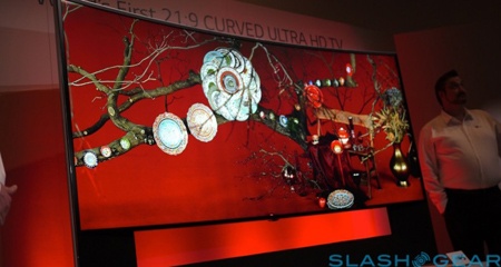 Dai chien TV man hinh cong tai CES 2014 hinh anh