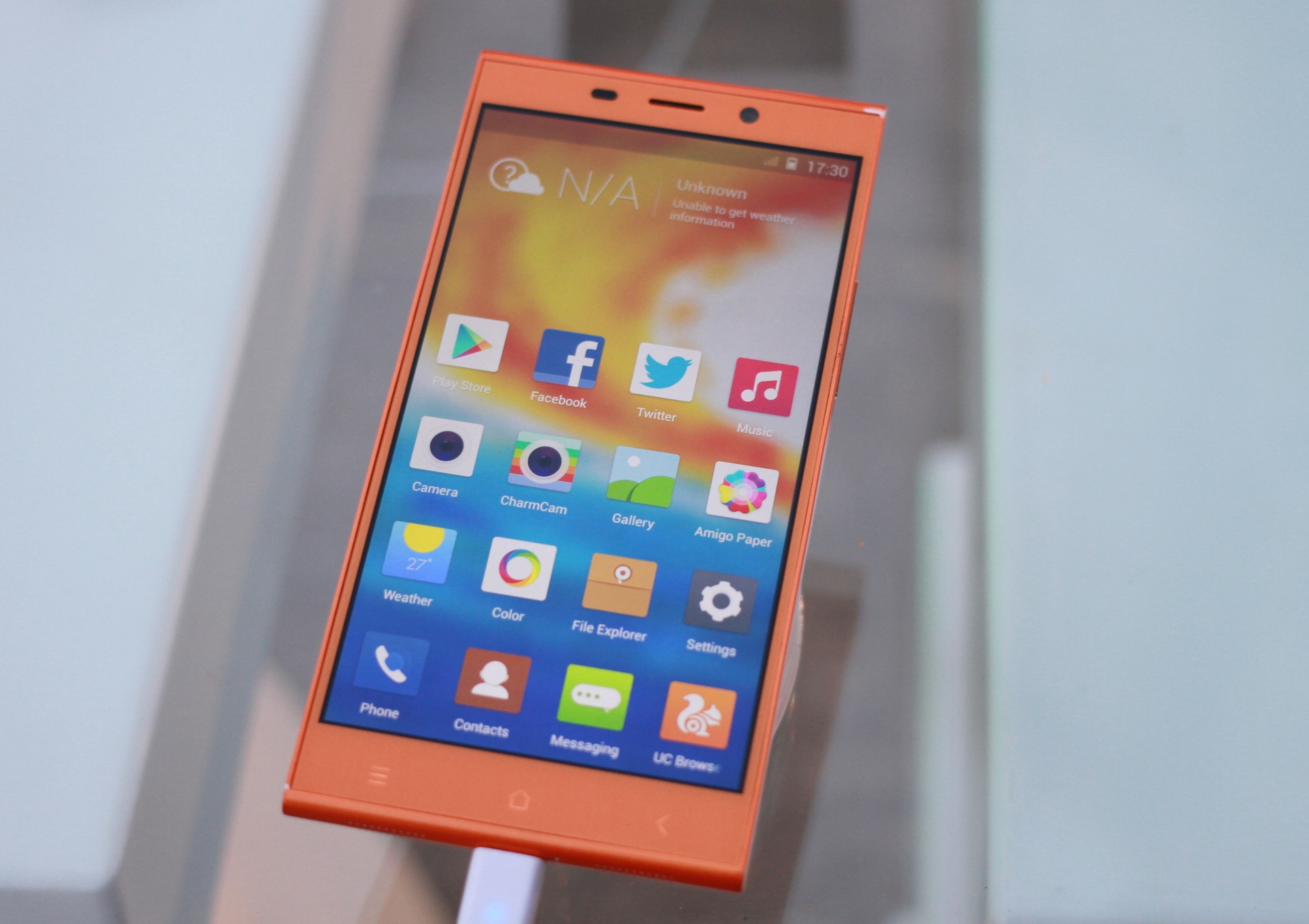 Gionee E7 trinh lang hoanh trang tai VN, gia tu 9 trieu dong hinh anh