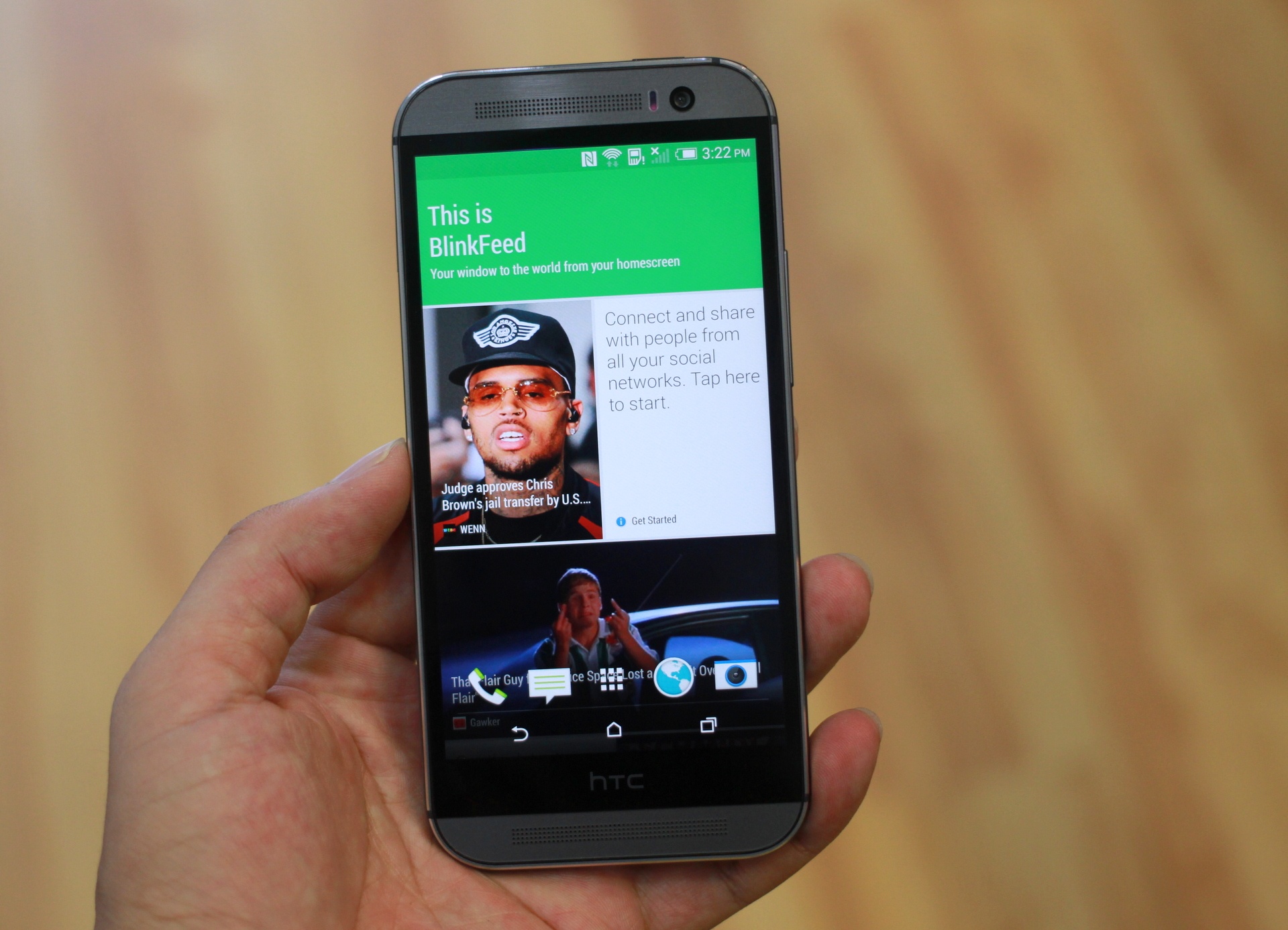 Giao diện BlinkFeed.