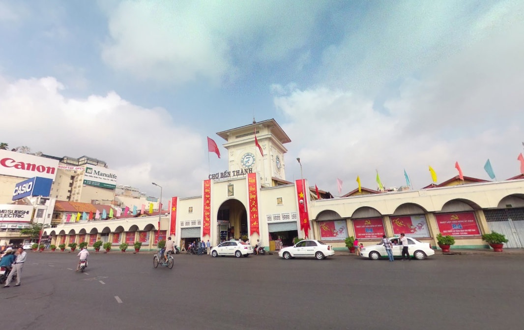 Chợ Bến Thành.
