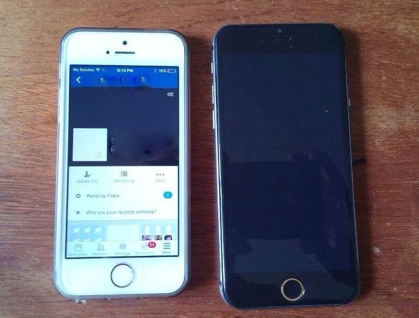 Mặt trước một mô hình iPhone 6 đến từ Trung Quốc. Ảnh: Sơn Auto.