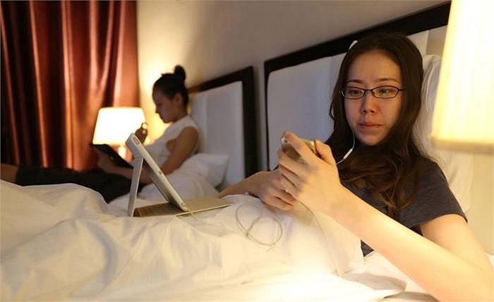 Wang thường đi ngủ khi đã bước sang ngày mới.