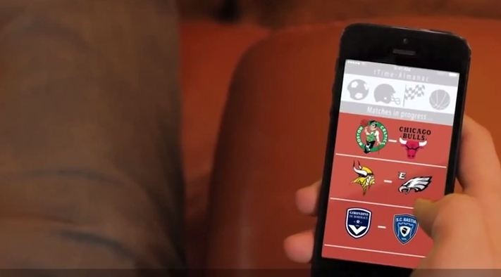 Y tuong iPhone 6 du doan ket qua bong da chinh xac hinh anh