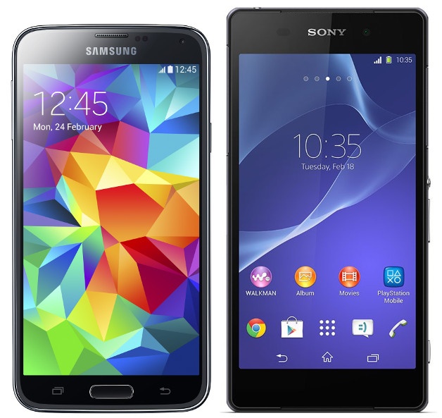 Nen mua Galaxy S5 hay Sony Xperia Z2 hinh anh