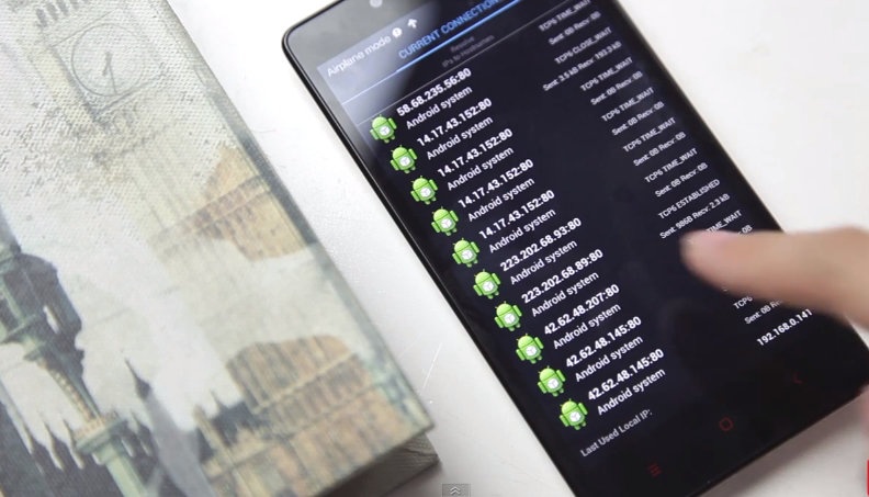 Thu nghiem xem Xiaomi Redmi Note gui du lieu nguoi dung ve Trung Quoc hinh anh