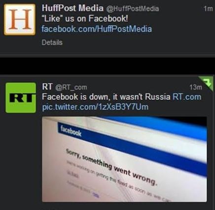 Nhiều trang tin quốc tế loan tải thông tin Facebook 