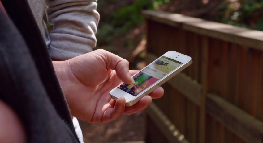 Apple tung quang cao cac ung dung manh me cua iPhone 5S hinh anh