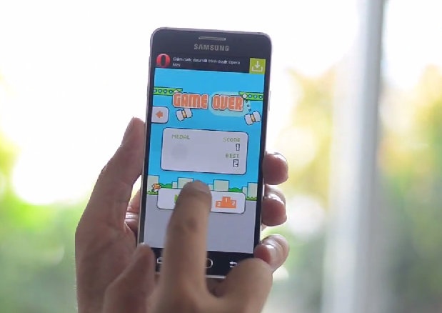 Choi thu game moi Swing Copters cua Nguyen Ha Dong hinh anh