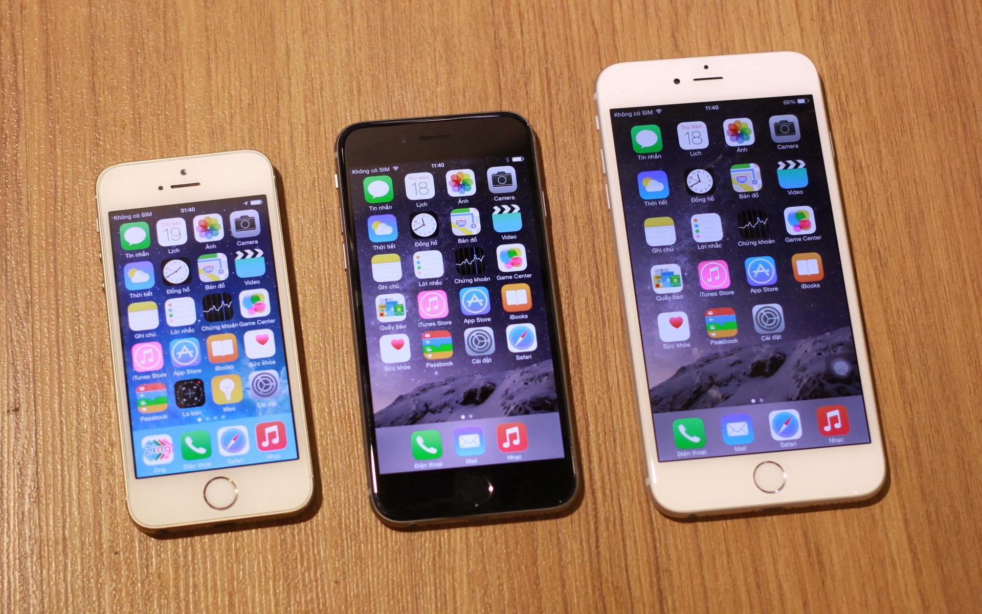 iPhone 5S do dang voi iPhone 6 va 6 Plus tai Viet Nam hinh anh