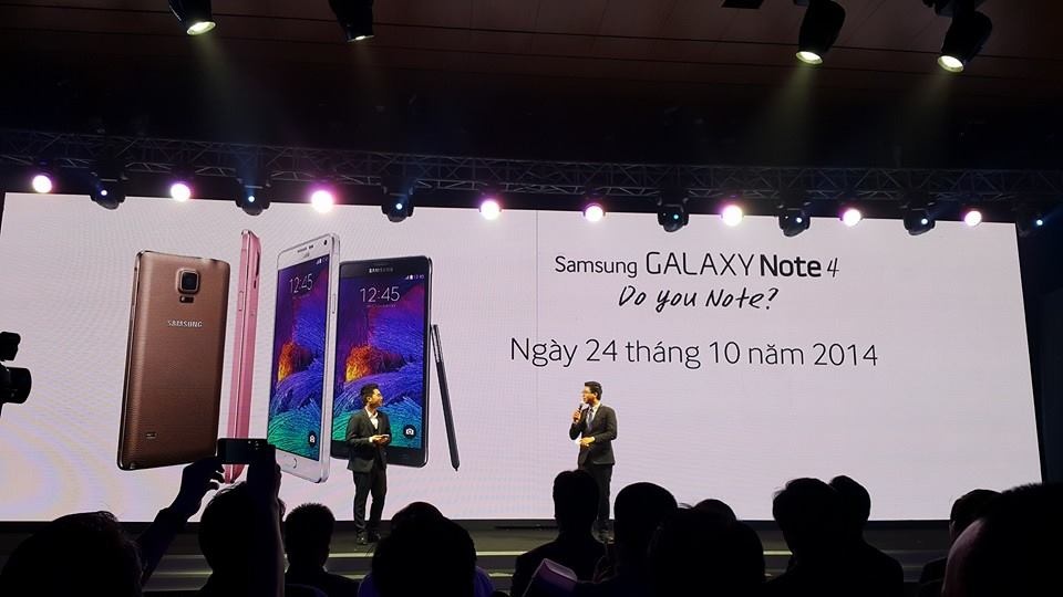 Toan canh su kien ra mat Galaxy Note 4 tai VN hinh anh