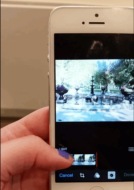 Meo chup anh dep tren iPhone chay iOS 8 hinh anh