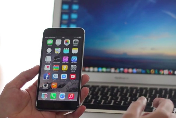 Thu goi dien, nhan tin tren Mac dong bo voi iPhone hinh anh