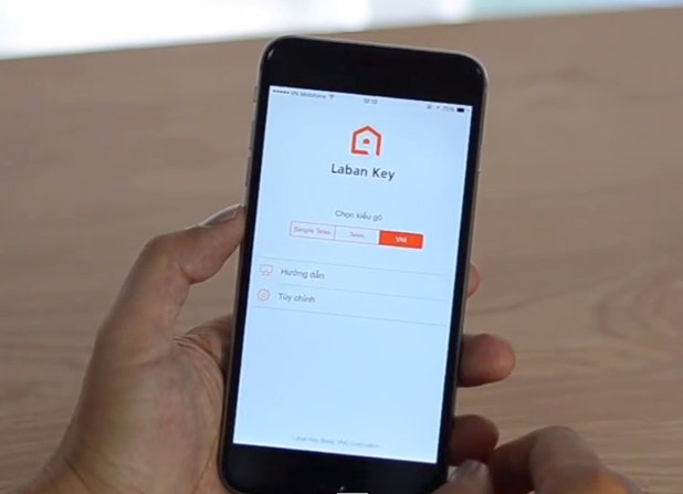 Dung thu Laban Key cho iOS 8 tren iPhone 6 Plus hinh anh